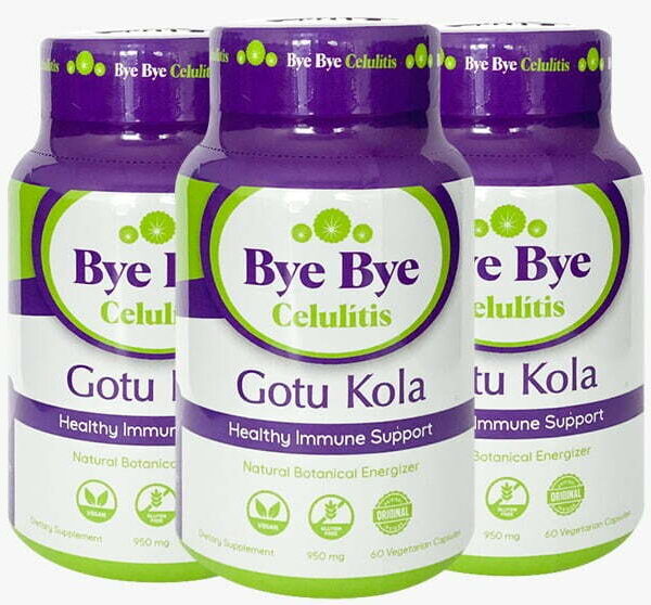 BYE BYE CELULITIS GOTU KOLA - CENTELLA ASIÁTICA