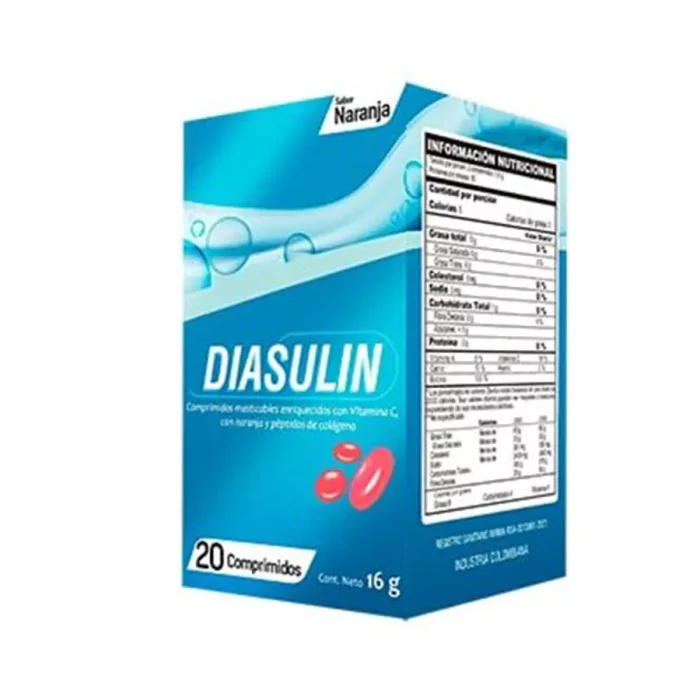 Diasulin - Suplemento Natural Estabiliza los niveles de azúcar en sangre