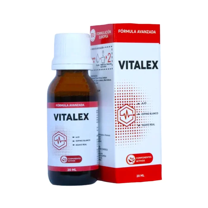 Vitalex - Suplemento para la Presión ArterialNormaliza la presión arterial y niveles de colesterol en sangre