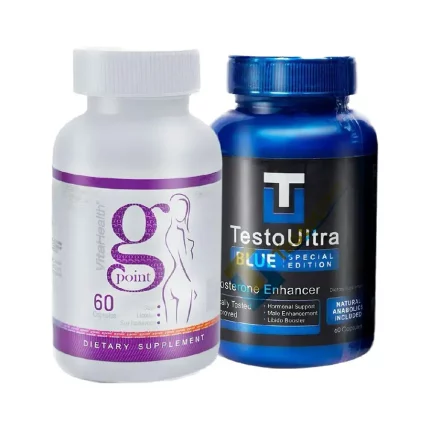 Combo Testo Ultra Blue + Potenciador Femenino Punto G + 1 Obsequio Combo para aumentar deseo sexual en el hombre y la mujer