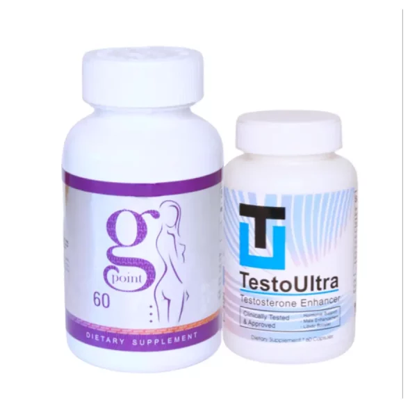 Combo Testo Ultra Tradicional+ Potenciador Femenino Punto G Incrementa la producción de testosterona masculina y aumenta la libido femenina