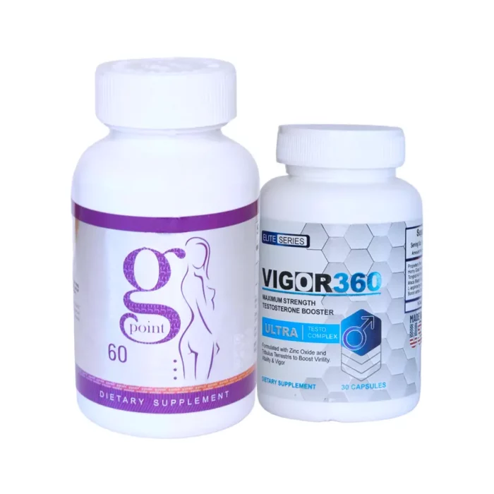 Combo Vigor 360+ Potenciador Femenino Punto G Incrementa la producción de testosterona masculina y aumenta la libido femenina