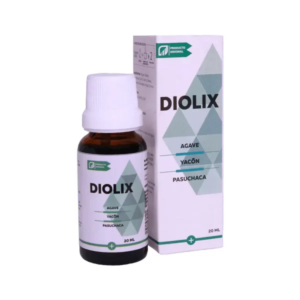 Diolix Indicado para personas diabéticas, estabiliza los niveles de azúcar en sangre