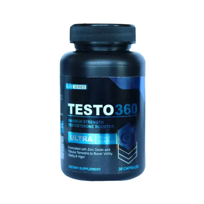 Testo 360 Negro Aumenta los niveles de testosterona masculina