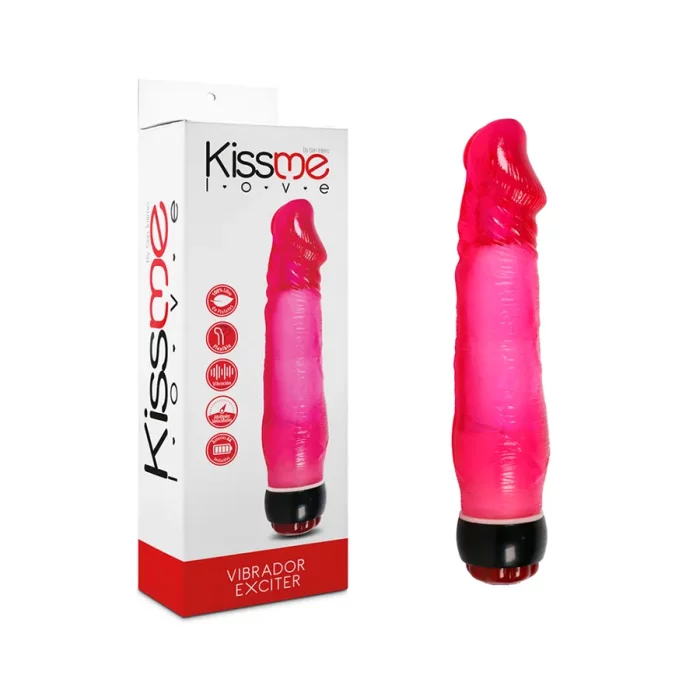 Dildo Vibrador Kiss Me Exciter