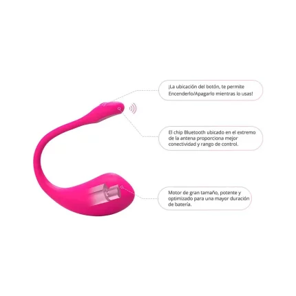 Huevo Vibrador con APP By Lovense Lush 2 Características