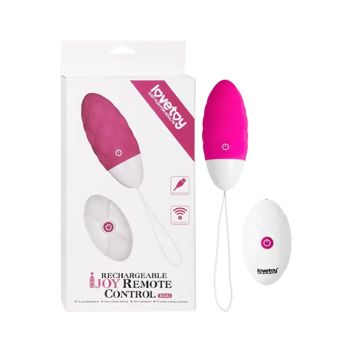 Huevo Vibrador LoveToy Pink Empaque