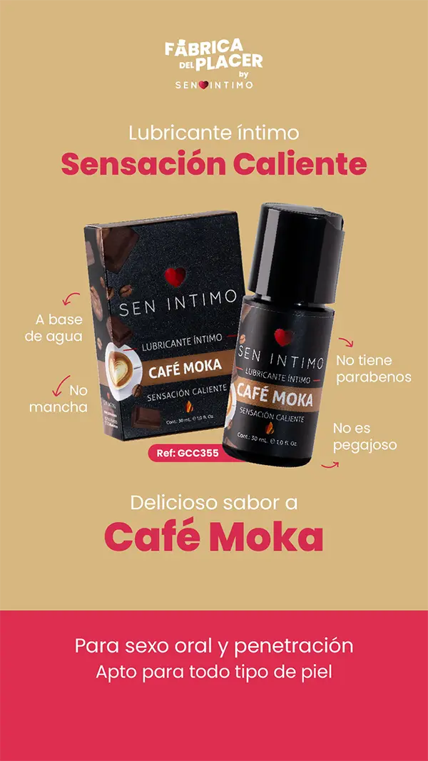 Lubricante Caliente Café Moka 30 Ml Descripción