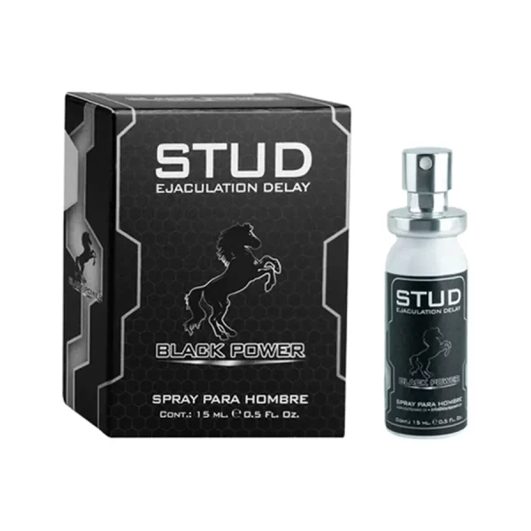 Black Power Lubricante Stud Spray 15 ml Empaque