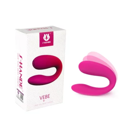 Vibrador Doble Estimulación Vebe Pink Empaque