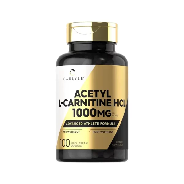 Acetyl L-Carnitina HCL Carlyle 1000MG 100 Caps