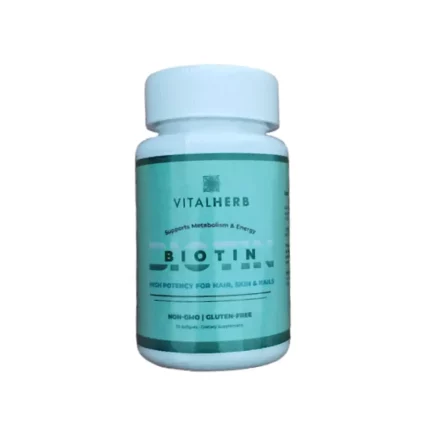 Biotina VitalHerb 30 Capsulas Blandas