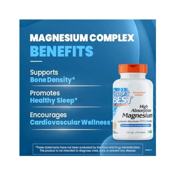 Glicinato de Magnesio Promueve la Calma