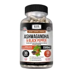 Raiz de Ashwagandha Organica con Pimienta Negra