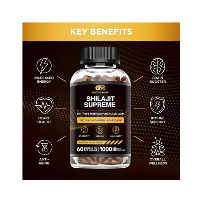 Shilajit Effective Nutra Salud del Corazón