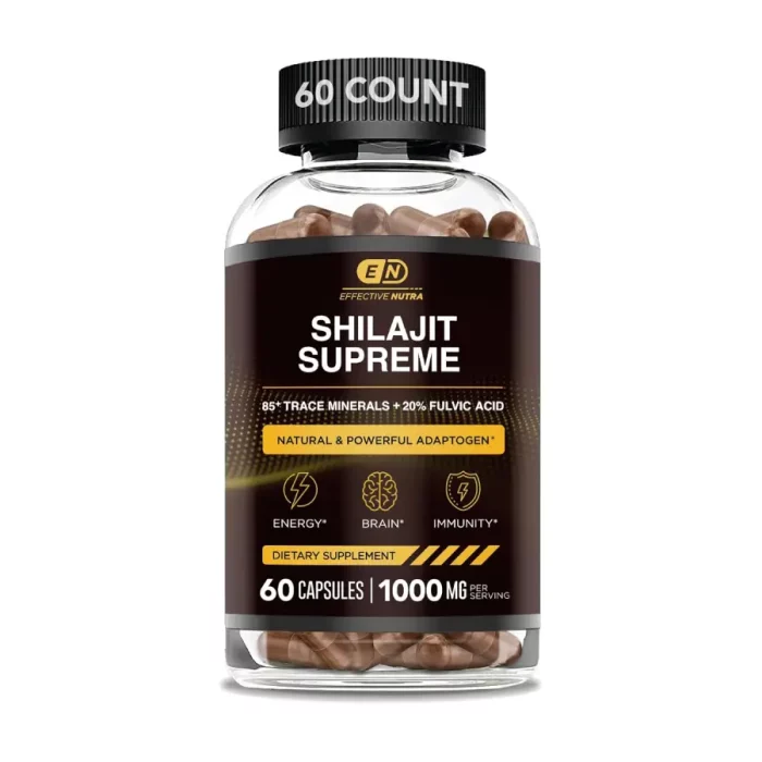 Shilajit Effective Nutra 1000MG 60 Caps