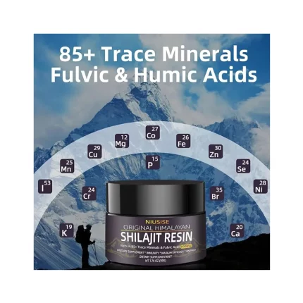 Shilajit Resin Soporte Energético