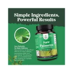 Saw Palmetto Natures Craft 500Mg 30 Capsulas